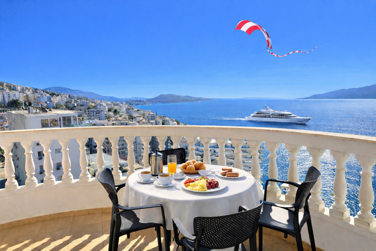  Rent Sea View Holiday Apartment In Saranda Albania